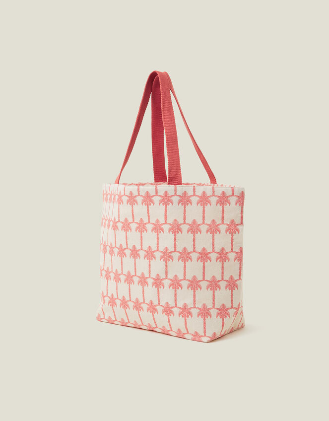 Palm Print Shopper Bag, , large