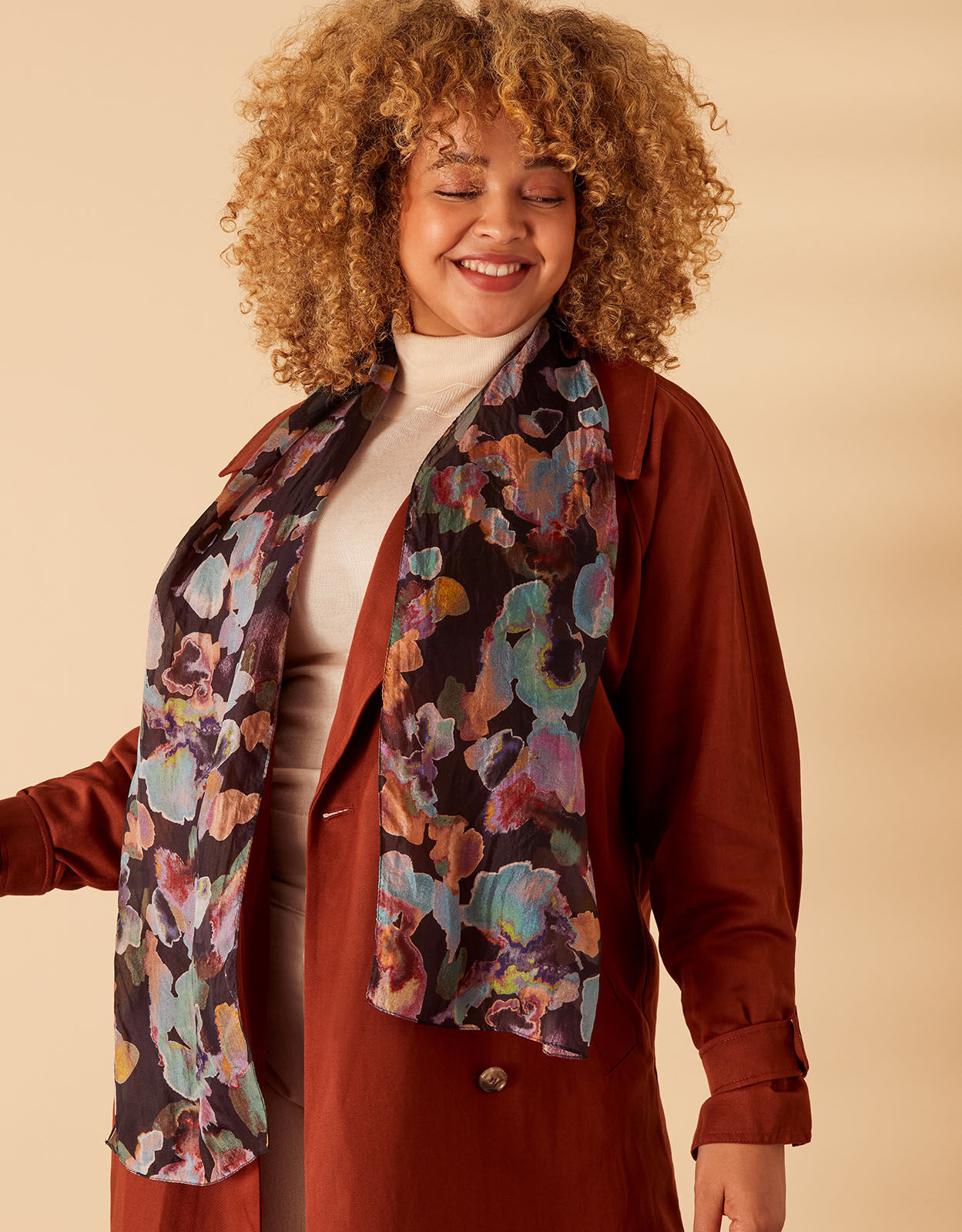 Floral scarves uk sale