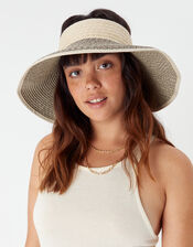 Vivian Large Packable Visor, , large