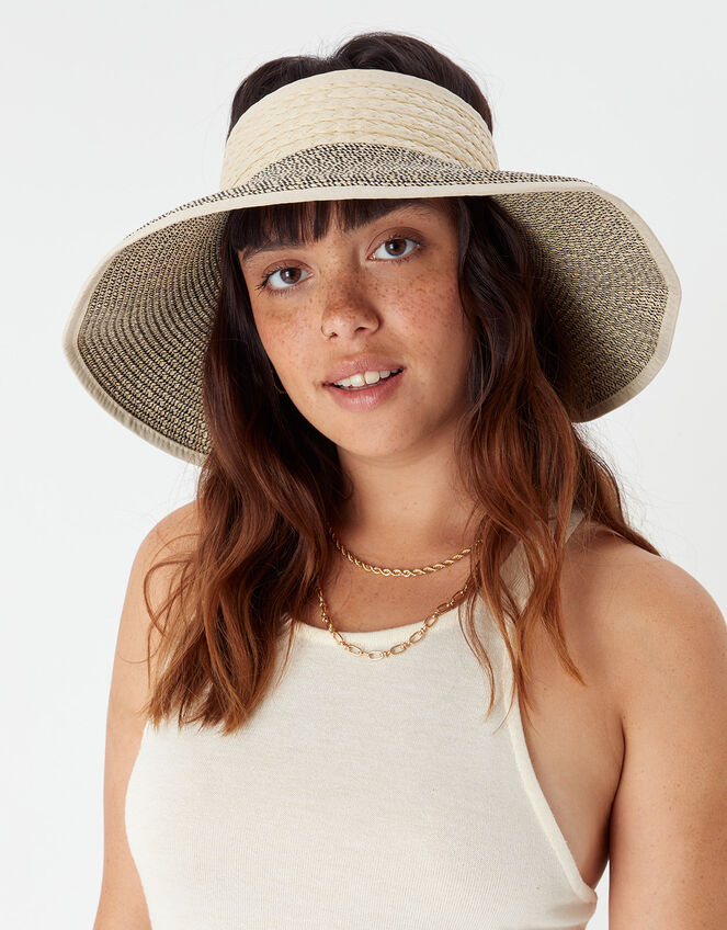 Vivian Large Packable Visor, , large