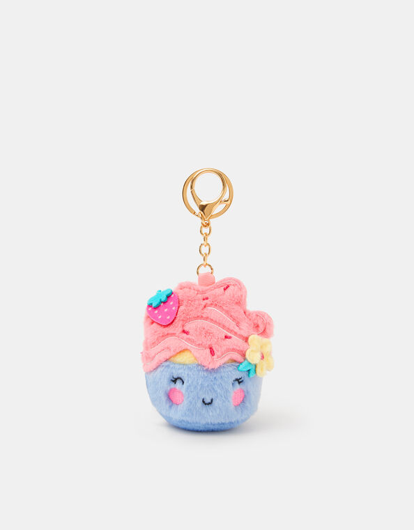 Girls Cupcake Bag Charm, , large