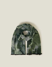 Abstract Woven Blanket Scarf, , large