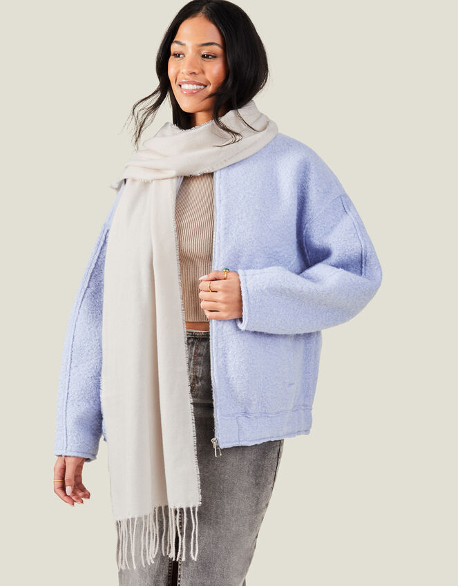 Super-Soft Scarf, Natural (NATURAL), large