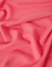 Super-Soft Blanket Scarf, Orange (CORAL), large