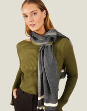 Check Scarf, , large