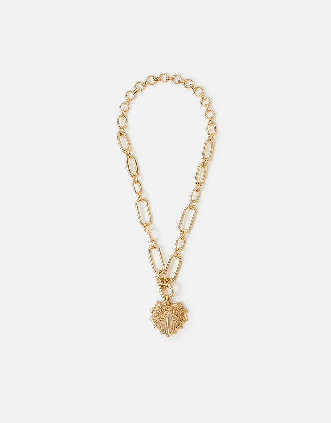 Sacred Heart T-Bar Necklace, , large
