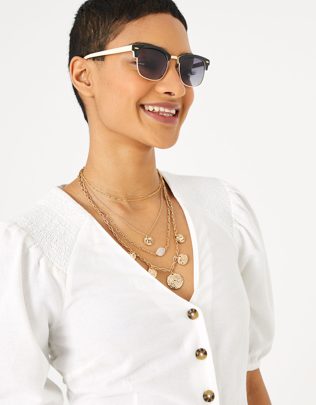 large clubmaster sunglasses