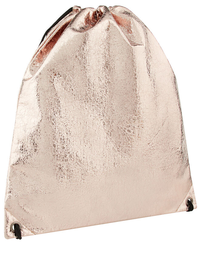Metallic Drawstring Bag Backpacks Accessorize UK