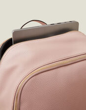 Zip-Around Backpack, Pink (PALE PINK), large