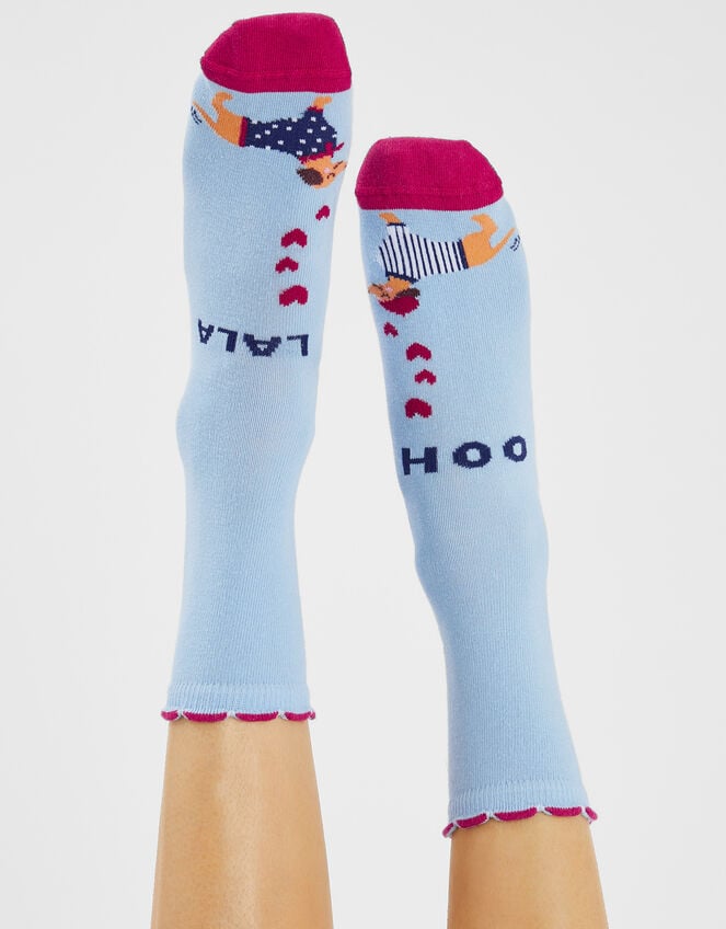 French Dogs In Love Socks, , large