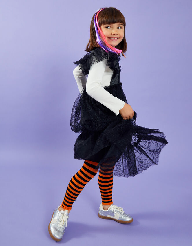 4-Pack Girls Halloween Hair Extension Clips, , large