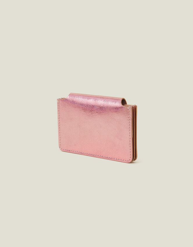 Metallic Three-Part Card Holder, , large