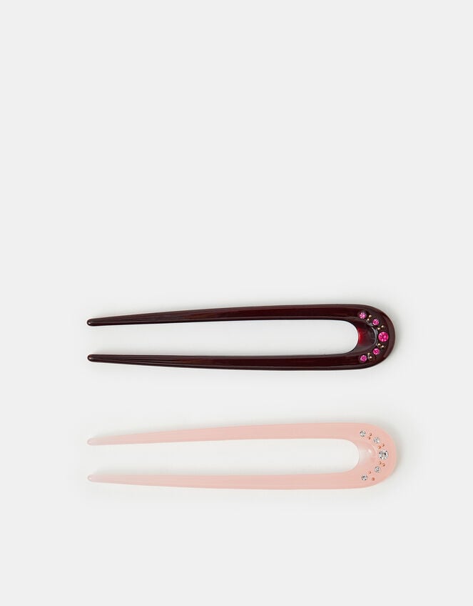 2-Pack Diamant&eacute; French Pins, , large