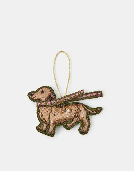 Sausage Dog Christmas Tree Decoration, , large
