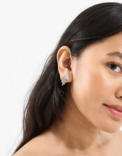 Mini Cascade Diamanté Drop Earrings, , large
