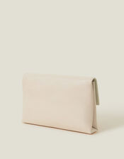 Patent Fold-Over Clutch Bag, , large
