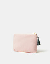 Embellished Arabic Initial Ramadan Pouch, Pink (PINK), large