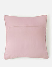 Abstract Leaf Embroidered Cushion Cover, , large