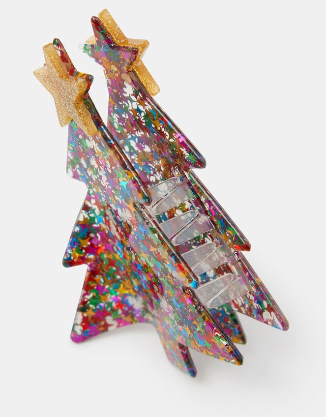 Christmas Tree Claw Clip, , large