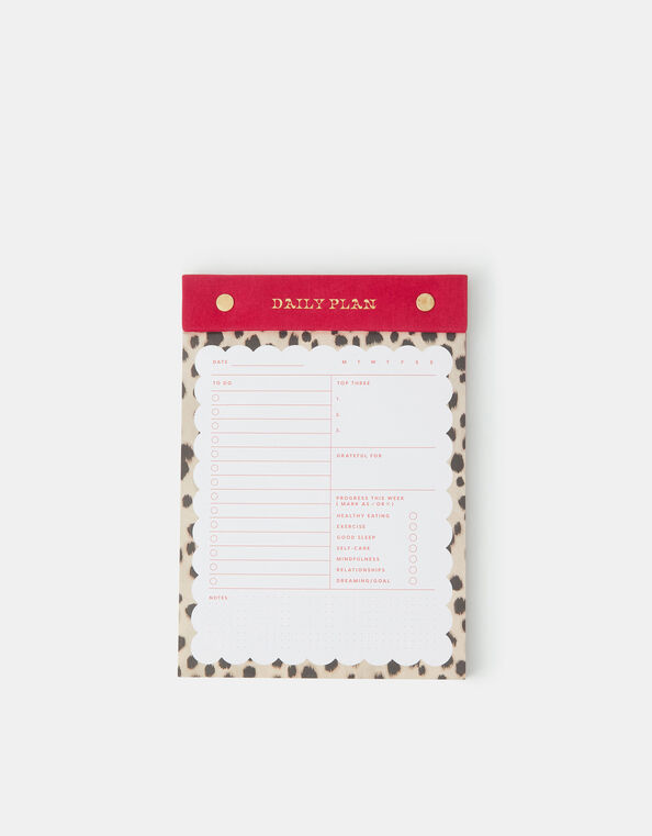 Leopard Print Daily Planner , , large