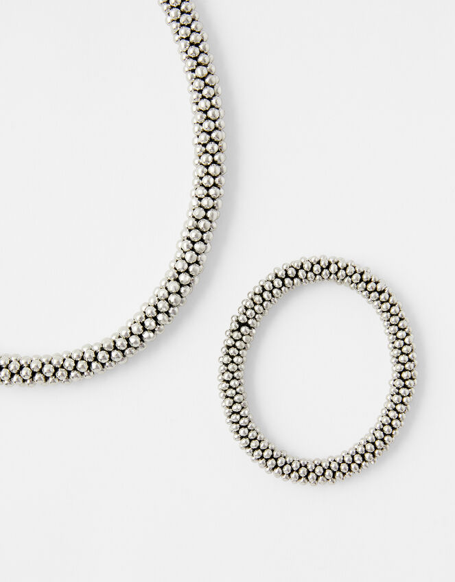 Bobble Necklace and Bracelet Set, , large