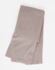 Wells Blanket Scarf Mink, , large