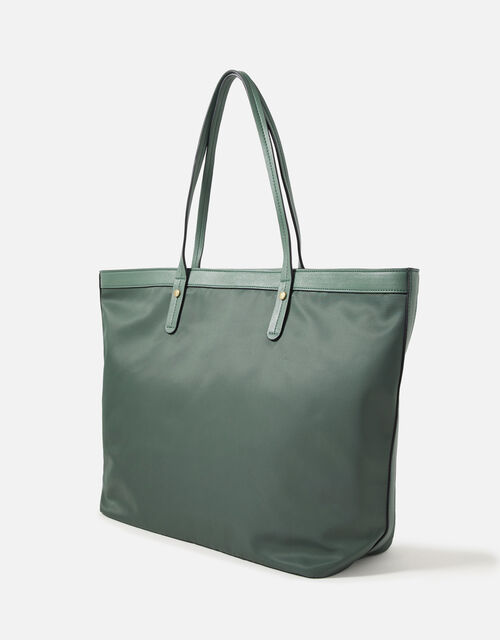 Tiffany Nylon Tote Bag, Green (GREEN), large