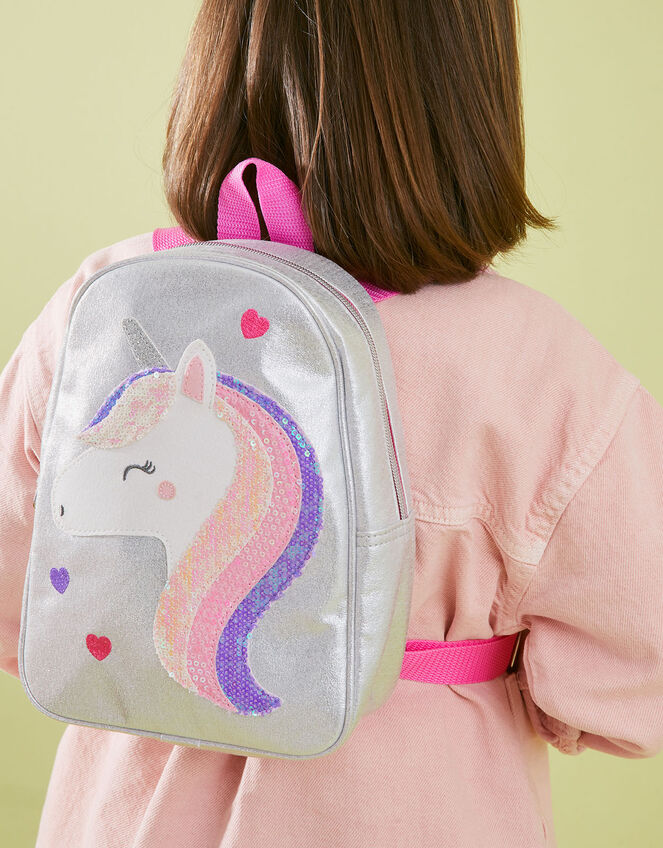 Girls Unicorn Backpack, , large