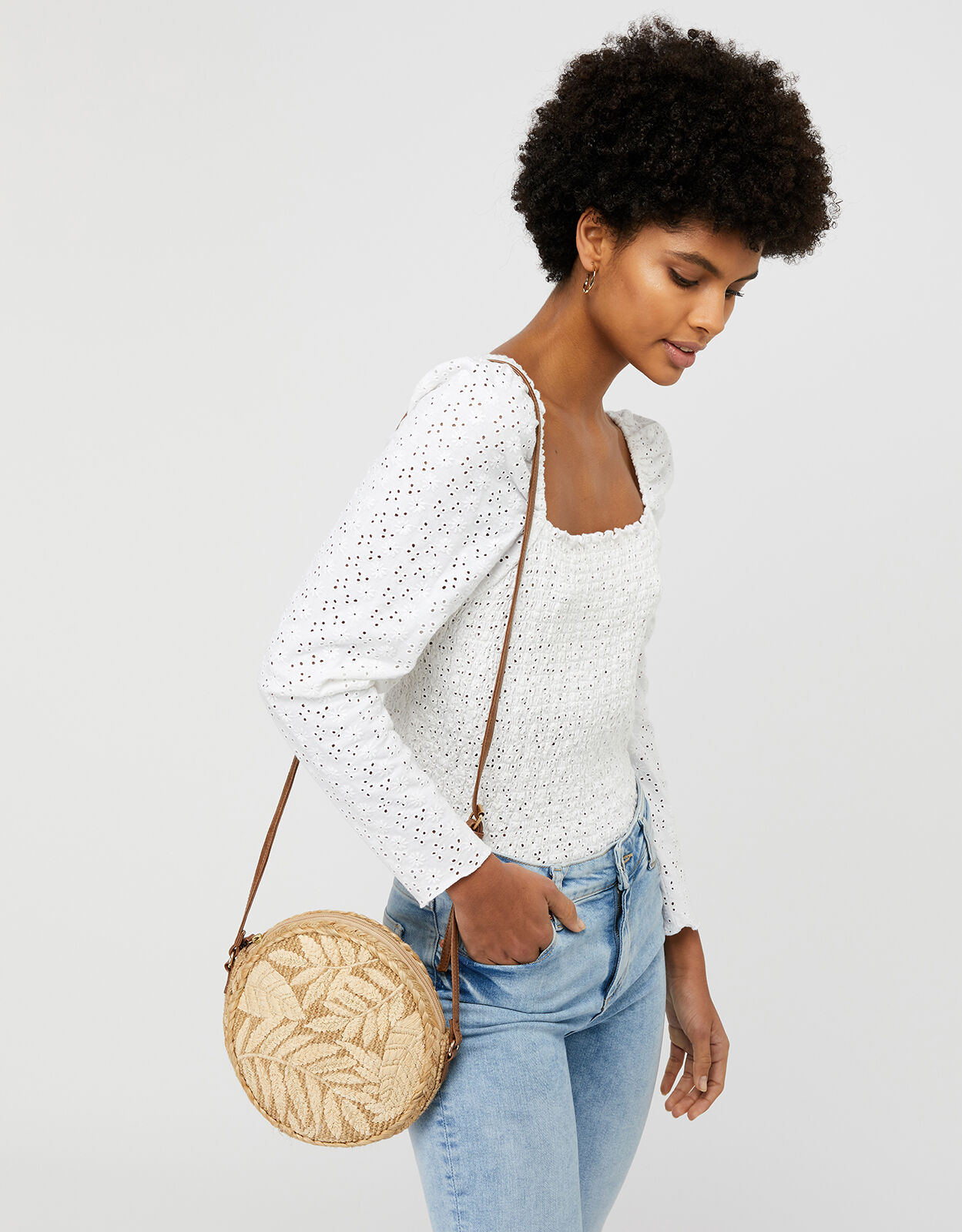 accessorize round bag
