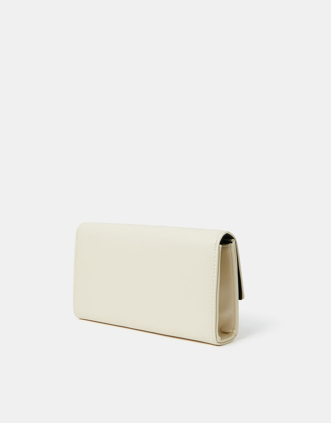 Bow Detail Clutch Bag, , large