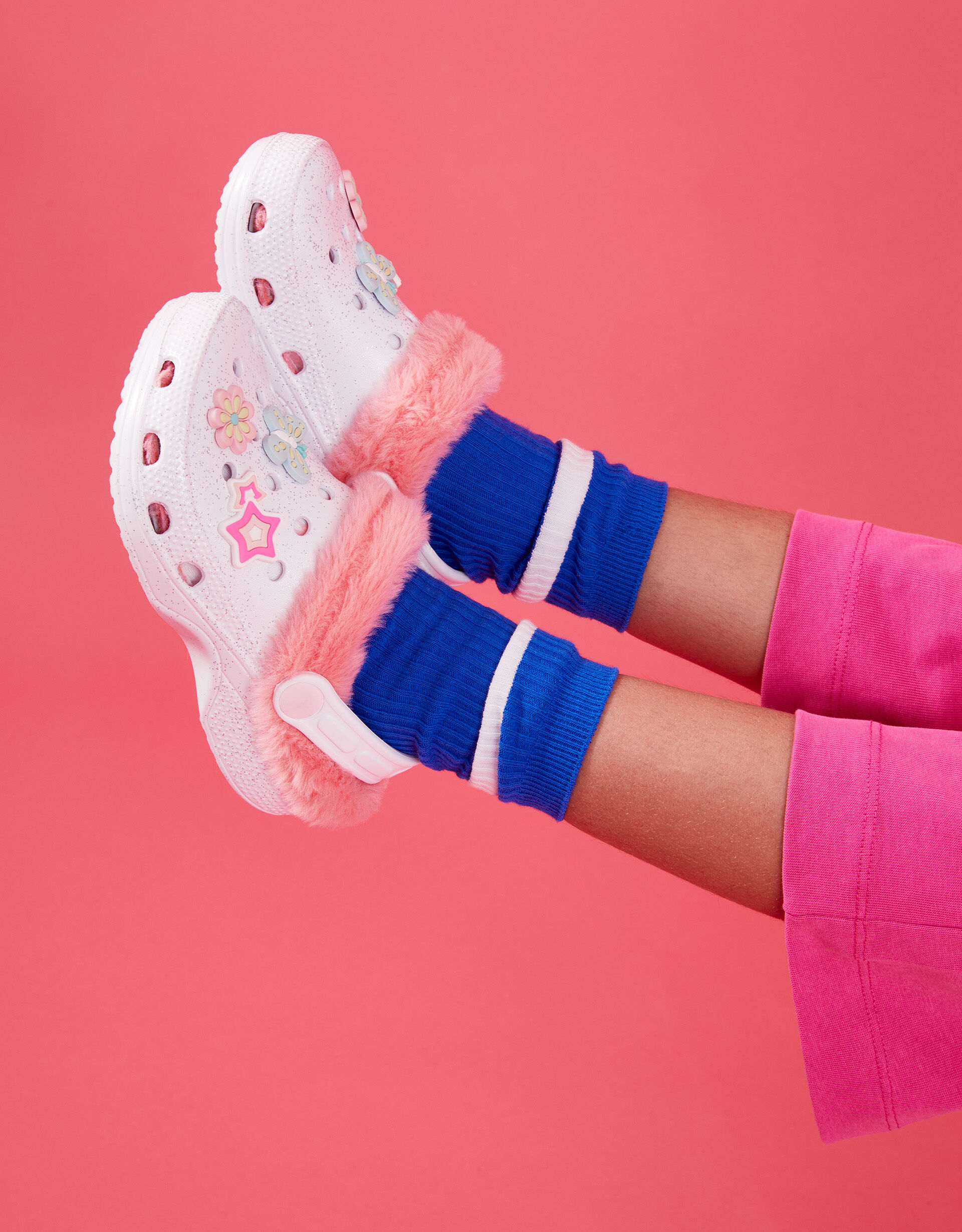 Clogs fur top