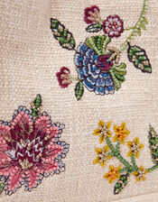 Mini Floral Embellished Handbag, , large