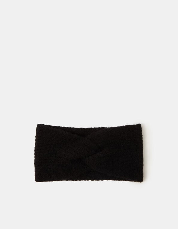 Soft Knit Bando Headband, Natural (NATURAL), large