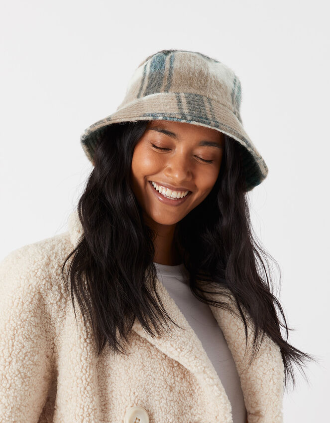 Check Bucket Hat, , large