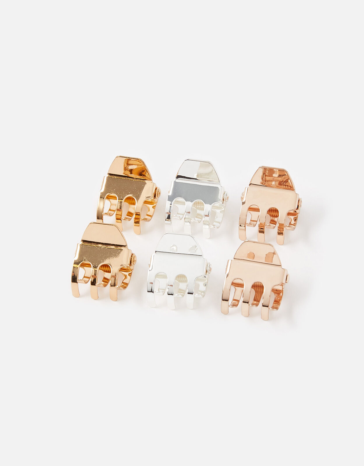 Small metal hair clips store