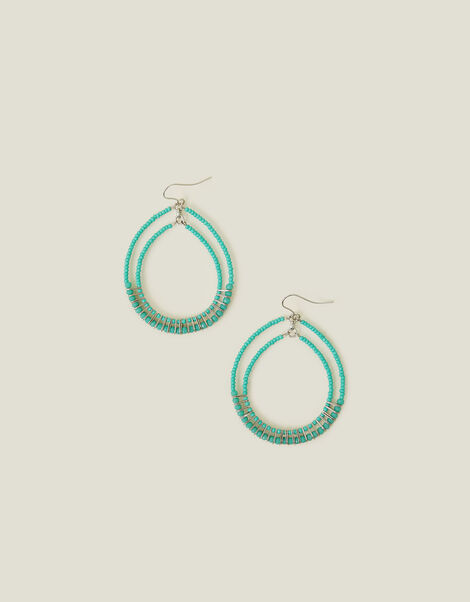 Large Wrap Hoop Earrings, , large
