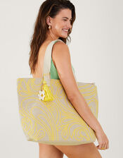 Embroidered Tote Bag, , large