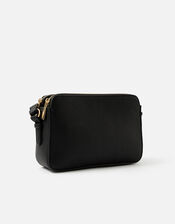Charlotte Cross-Body Bag, Black (BLACK), large