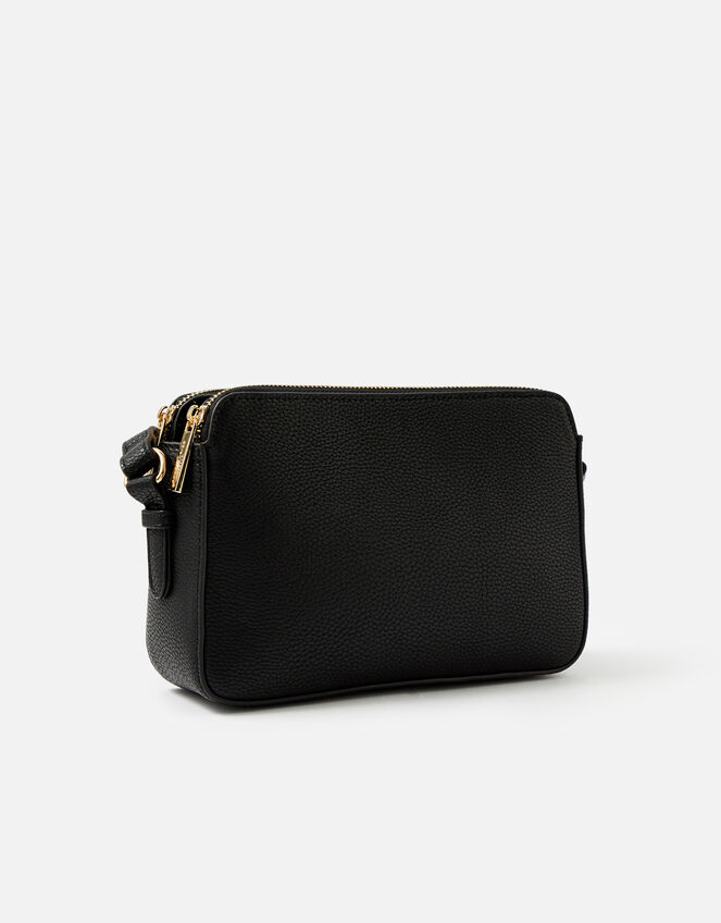Charlotte Cross-Body Bag, Black (BLACK), large