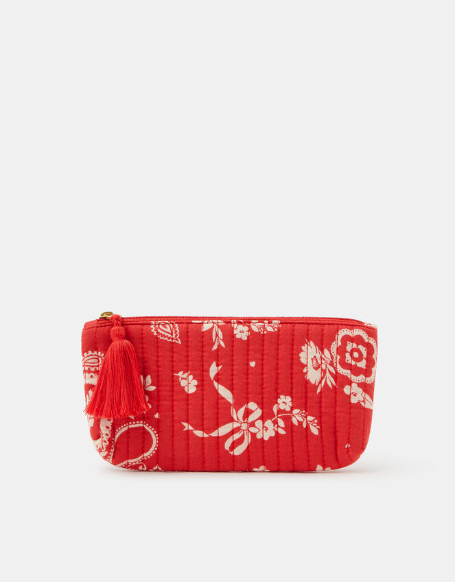 Paisley Print Pencil Case, , large
