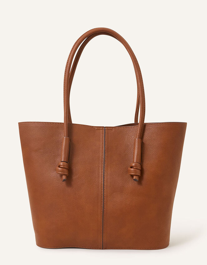 Knot Detail Shoulder Bag, , large