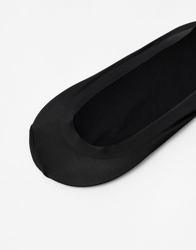 Ultra-Fine Footsie Sock Multipack, Black (BLACK), large