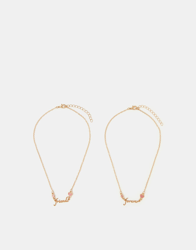 2-Pack Girls Friendship Necklaces, , large