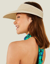 Woven Packable Sun Visor, , large