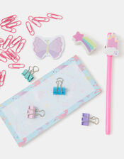 Girls Mini Unicorn Stationery Set, , large