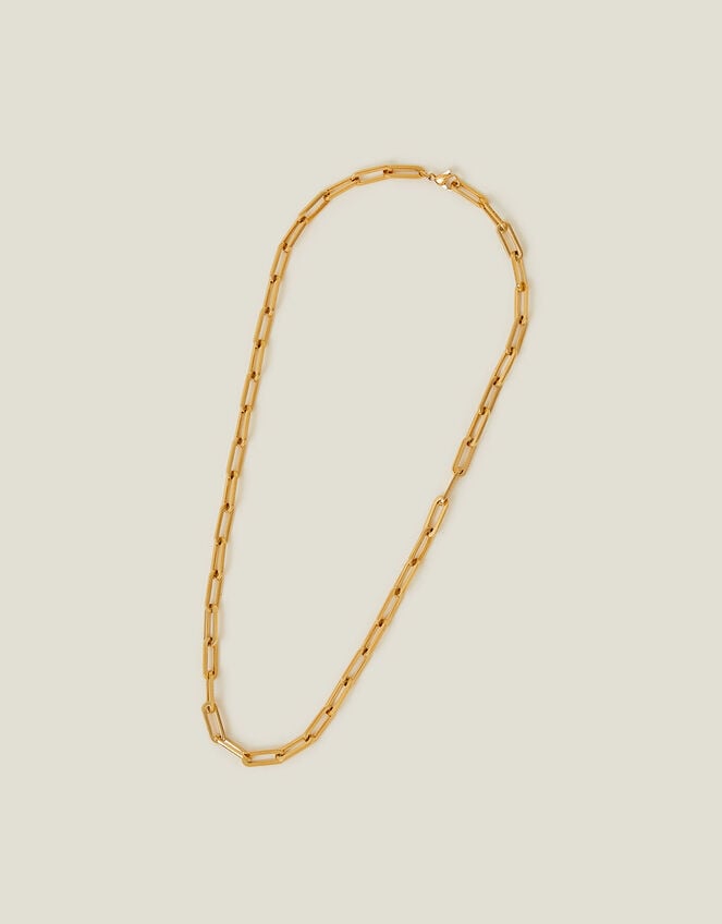 Stainless Steel Chunky Chain Necklace, , large