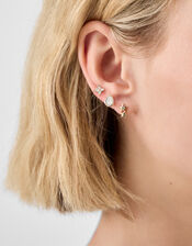 10-Pack Celestial Stud Earrings, , large