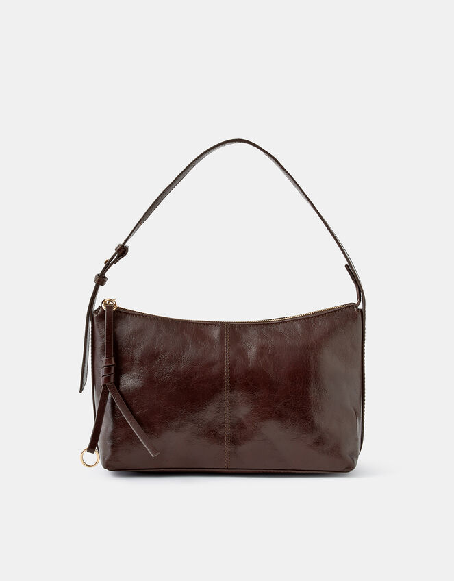 Patent Leather Shoulder Bag, , large