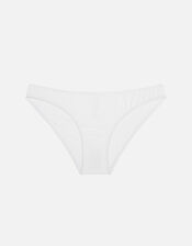 Broderie Bikini Briefs, Ivory (IVORY), large