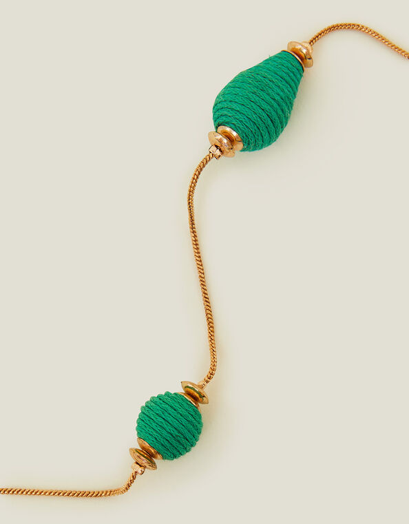 Wrapped Longline Necklace, , large